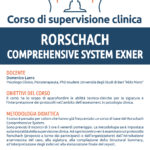 Corso di supervisione clinica Rorschach Comprehensive System di Exner